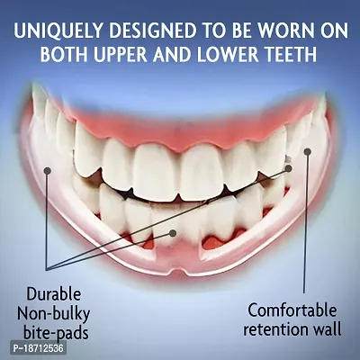 Anti Teeth-Grinding Dental Guard-Ready to use-No Boiling or Molding, Slim, Sleek and Comfortable Works for Upper and Lower Jaw, relieves pain and corrects TMJ and Bruxism-thumb4