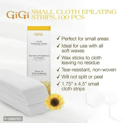 GiGi Cloth Epilating Strips, Small, 100 Strips-thumb2