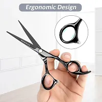 Rosmax Hair Cutting Scissors Professional Salon Barber Scissors?One Comb Included,for Man Woman Adults Kids Babies Cutting Hair Hairdressing Scissors-thumb3