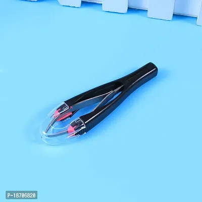 Frcolor Eyebrow Tweezers Automatic Retractable for Facial Eyebrow Removal (Color Random)-thumb5