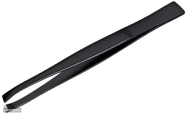 Qvs Slant Tip Tweezers (Black Electro)-thumb2