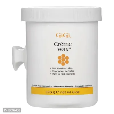 Gigi Creme Wax Microwave Formula, 8 Ounce(Packaging may vary)