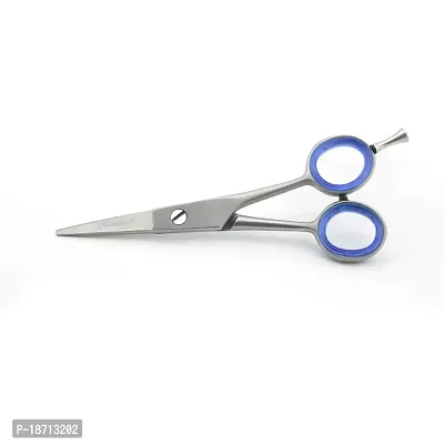 Hair Cutting Scissors Hair Shears Professional Barber Sharp Hair Scissors 5 Inch Hairdressing Shears for Cutting Styling Hair for Women Men Pet Mustache, Nose Hair  Beard Trimming-thumb2