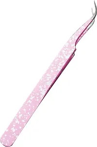 Elizabeth Crafts Pink Glitter Fine Pointed Tweezers--thumb3