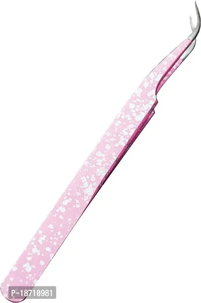 Elizabeth Crafts Pink Glitter Fine Pointed Tweezers--thumb4