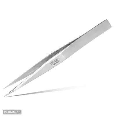 Vetus Tweezer Stainless Steel Non-Magnetic Pointed Tip Professional Eyelash Eyebrow Switzerland Standard St-16-thumb3