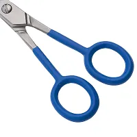 7 Ultra Sharp Professional Straight Barber Scissors, Stainless Steel Hair Cutting Shears For Men  Women w/Soft Easy Grip Handles-thumb1