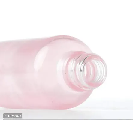 1PC Pink Glass Spray Bottle Container Press Bottles For Fine Mist Moisturizing Watering Perfume Cologne (100ML/3.4oz)-thumb4