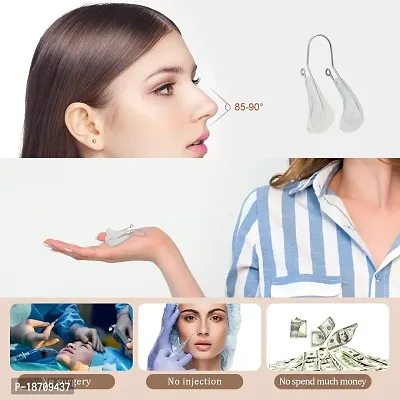 Nose Shaper Lifter Clip Nose Beauty Up Lifting Soft Safety Silicone Rhinoplasty Nose Bridge Straightener Corrector Slimming Device-thumb5