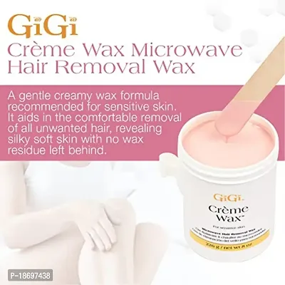 Gigi Creme Wax Microwave Formula, 8 Ounce(Packaging may vary)-thumb3