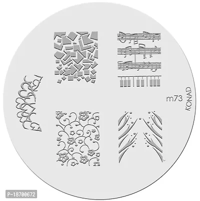 Konad Image Plate Nail Art - M73