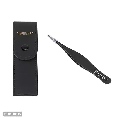 Pointed Tweezers (black)-thumb2