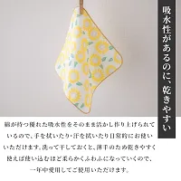 Japanese Cotton Towel Senshu (Osaka) Towel / Washcloth Face Towel Japanese Handkerchief / Made in Japan 100%Cotton Quick Drying Absorbent Ultra Soft Thin (Wild Strawberries)-thumb4