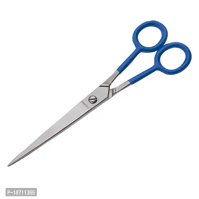 7 Ultra Sharp Professional Straight Barber Scissors, Stainless Steel Hair Cutting Shears For Men  Women w/Soft Easy Grip Handles-thumb4
