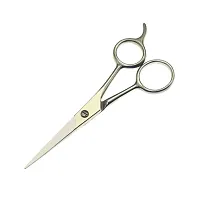 Yutoner Professional Hair Cutting Scissors Sharp Blades Hair Shears/Barber Scissors/Mustache Scissors Stainless Steel Hair Scissors 7 6.5 6 Haircut/Hairdresser For Kids, Men and Women (5 Inch)-thumb1