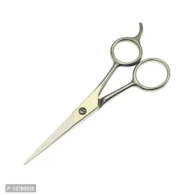 Yutoner Professional Hair Cutting Scissors Sharp Blades Hair Shears/Barber Scissors/Mustache Scissors Stainless Steel Hair Scissors 7 6.5 6 Haircut/Hairdresser For Kids, Men and Women (5 Inch)-thumb2