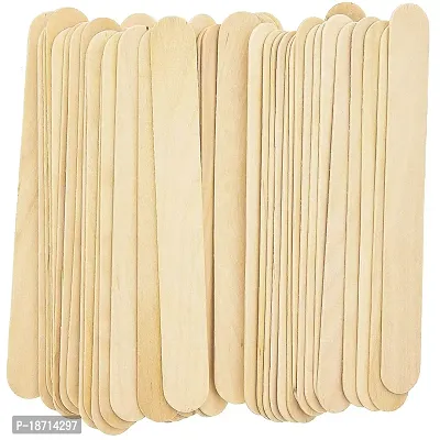 Professional Large Wax Waxing Wood Body Hair Removal Sticks Applicator Spatula 100 Pcs