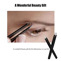 Slant Tweezers - Professional Stainless Steel Slant Tip?Precision Eyebrow Tweezers For Your Beauty(Single-Black)-thumb4