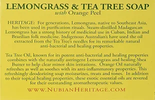 Lemongrass and Tea Tree Oil Soap Bar 5 Ounces-thumb2