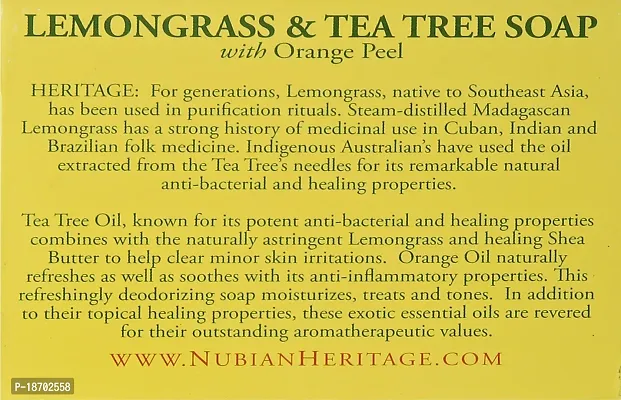 Lemongrass and Tea Tree Oil Soap Bar 5 Ounces-thumb3