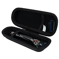 Men's Razor Case. Khanka Hard Case Storage Bag for Gillette Fusion ProGlide Power Men's Razor / FlexBall Handle Technology Shaver-thumb2