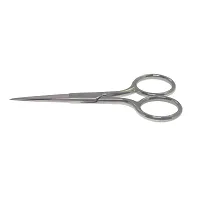 Yutoner Scissors for Grooming Eyebrows - Stainless Steel Straight Tip Scissor for Eyebrows Cutting ? Beard, Hair, Ear, Eyebrows, Moustache, Nose Trimming-thumb3