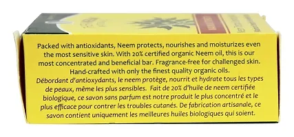 Maximum Strength Neem Oil Soap, Fragrance Free 4 oz by Organix South-thumb3