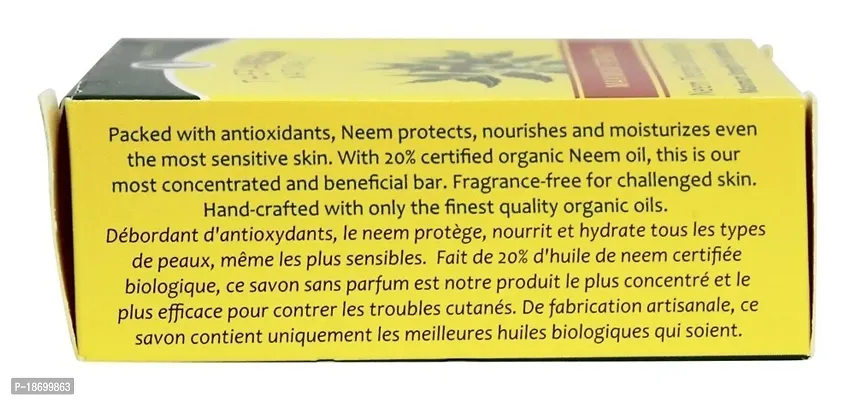 Maximum Strength Neem Oil Soap, Fragrance Free 4 oz by Organix South-thumb4