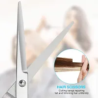 Hairdressing Scissors,Baban Flat Hair Cutting Scissors, Stainless Steel  Ergonomic Design, Easy and Comfortable to Use Suit For All Occasions-thumb3