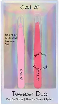 Cala Soft touch coral tweezer duo-thumb1