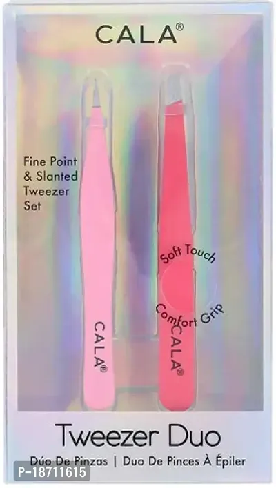 Cala Soft touch coral tweezer duo-thumb2