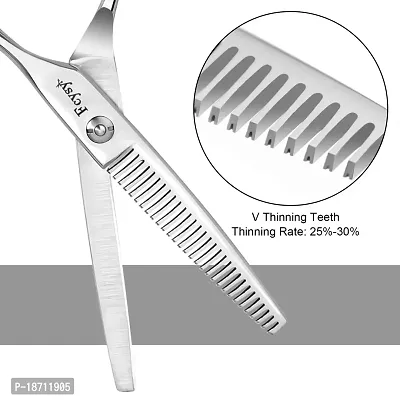 Thinning Shears, Fcysy 6?euro;? Professional Sharp Hair Thinning Scissors, Barber Texturizing Shears, Salon Haircut Blending Shears for Cutting Hair??OElig;Layering Scissors for Man Woman Kids-thumb4