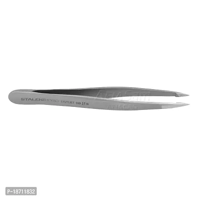 Ingrown Hair Tweezers - STALEKS PRO - type 5 - Pinpoint Tip Tweezer - Surgical Stainless Steel - Durability - Precision - Handmade - For Experts - And Professionals.