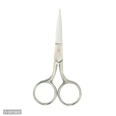 Yutoner Scissors for Grooming Eyebrows - Stainless Steel Straight Tip Scissor for Eyebrows Cutting ? Beard, Hair, Ear, Eyebrows, Moustache, Nose Trimming