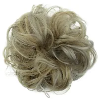 light bonde 25H101 : PRETTYSHOP Scrunchie Scrunchy Bun Up Do Hair piece Hair Ribbon Ponytail Extensions Wavy Curly or Messy light bonde 25H101-thumb1