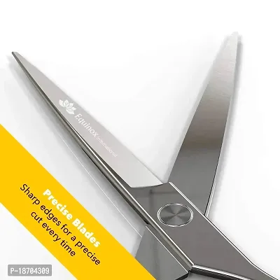 Equinox International Barber  Salon Styling Hair Cutting Stainless Steel Scissors/Shears 6.0 Overall Length-thumb2