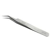 ESDELES Vetus Volume Tweezers Stainless Steel Eyelash Extension Tweezers Ultra Rigidity Curved Pro Tool 5B-SA-thumb1