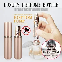 Luxury Empty perfume Spray, Easy filling fine nozzle 5ml Refillable bottle (purple)-thumb3