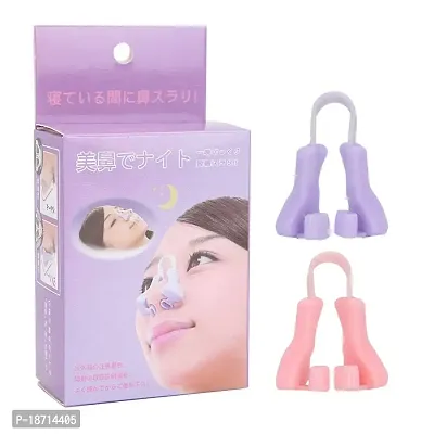 Nose Up Lifting Clip Nose Shaper Clip Nose Beauty Up Lifting Nose Lifter Clip Soft Safety Silicone Rhinoplasty Slimming Device for Wide Crooked Nose