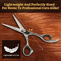 Yasss Professional Hair Cutting Scissors - 6.5 Inches - Sharp Hair Shears For Home Use - Hair Scissors With Handcrafted Stainless Steel Blades - Lightweight Barber Scissors With Safety Case-thumb3