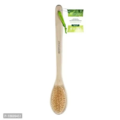 Eco Tools Bamboo Bristle Bath Brush, Brown