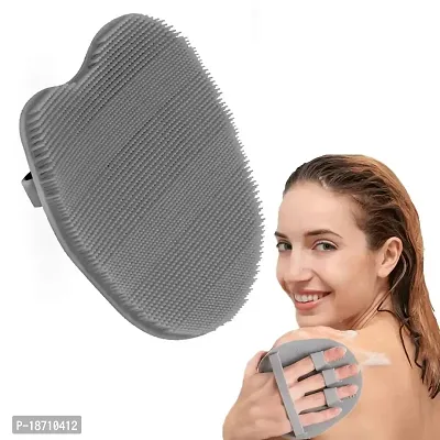 RamPula Silicone Body Brush Loofah Shower Sponge