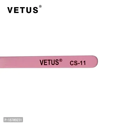 Vetus Pink Color Precision Eyebrow Eyelash Plant Tweezers Hair Remover Nail Beauty Makeup Tool Stainless Steel Pointed Tip Cs-11-thumb4