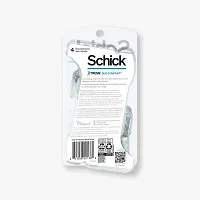 Schick Xtreme 3 Duo Comfort Skin Disposable Razors for Men, Disposable Razors, 4 Count, Pack of 2-thumb3