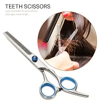 Hair Thinning Scissors Cutting Teeth Shears for Hairdressing Texturizing Salon, Hair cutting shears with Fine Adjustment Tension Screw and Stainless Steel-thumb3