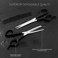 Hair Scissors Set, Imponigic Hairdresser Scissors Set Pet Shearing Scissors, Barbers or Home Use - Stainless Steel-thumb4