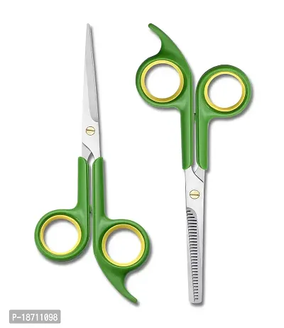 Home Hair Cutting Scissors Thinning Shears Set ? HITOPTY Razor Edge Hairdressing Scissors and 26-Teeth Texture Kits w/Comb for Professionals Beginners Barber Salon School Haircuts