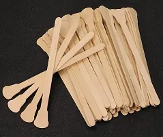 Penta Angel 50 Pcs Large Wax Sticks Wax Spatulas Applicator Wood Craft Sticks For Face Lip Hair Eyebrow Removal, 4.84 Inches-thumb1