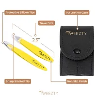 Tweezty Mini Tweezer Set (Yellow)-thumb1