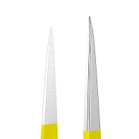 Tweezer Guru Yellow: Tweezers For Ingrown Hair By Tweezerguru - Best Stainless Steel Professional Pointed Tweezer ndash; Precision Eyebrow And Splinter Removal Tweezers (Yellow)-thumb2